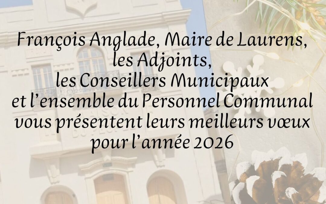 VOEUX DU MAIRE